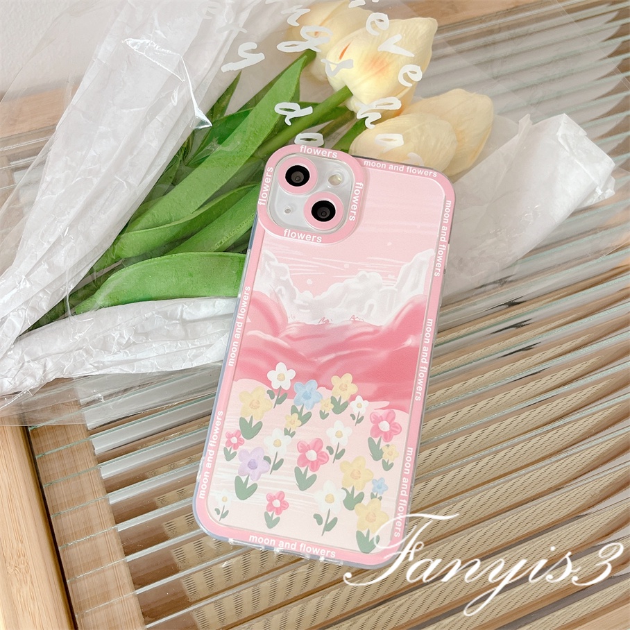 Redmi 10C 10A 10 9 9A 9C 9T Note 11 Pro+ 11s 11 10s 10 9s 9 8 Pro Xiaomi Poco X4Pro X3 Pro X3NFC M3 M4 F3 Mi 11 Lite 10T Pro Full Tulip Phone Case Clear TPU Soft Protective Cover