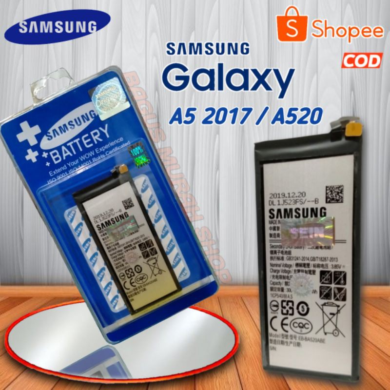 Baterai Batre Battery Samsung Galaxy A5 2017 A520 Duos Original SEIN EB-BA520ABE