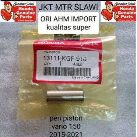 Pen Piston Pin Piston Vario 150 FI Vario 150 eSP 2015-2021 Original Asli Honda AHM