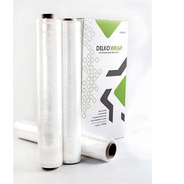 

✬ PLASTIK WRAPPING/STRETCH FILM Delkowrap, 17um x 50cm x 150m ☞
