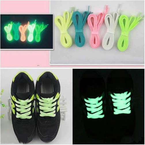 Tali Sepatu Nyala Luminous Glow in The Dark 2PCS