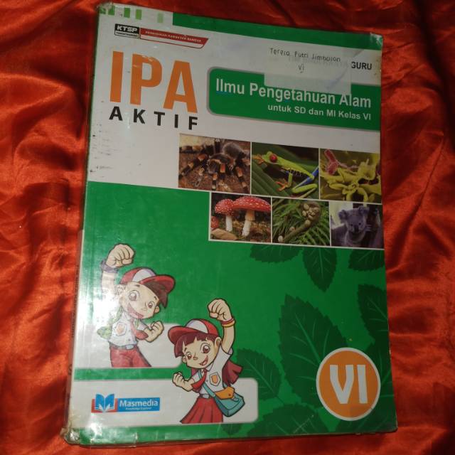Buku IPA Aktif Kelas 6 BEKAS