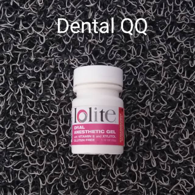 Anestesi anastesi topikal topical Iolite Lolite gel stroberi // cherry // bius lokal