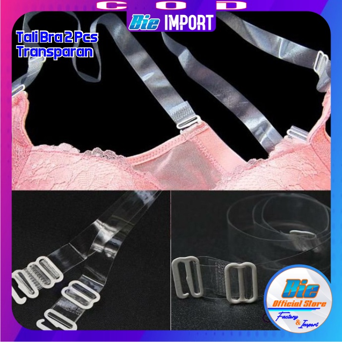 Tali Bra / BH Transparan Impor Best Seller