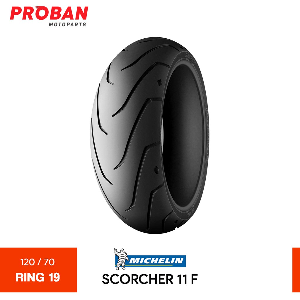 

MICHELIN TL SCORCHER 11 F 120/70-19 Ban Motor Tubeless