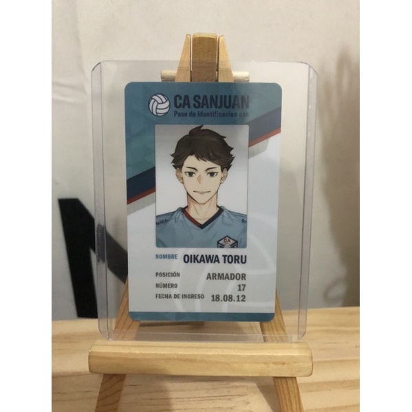 ID Card Oikawa Tooru Time Skip San Juan RIMUMU