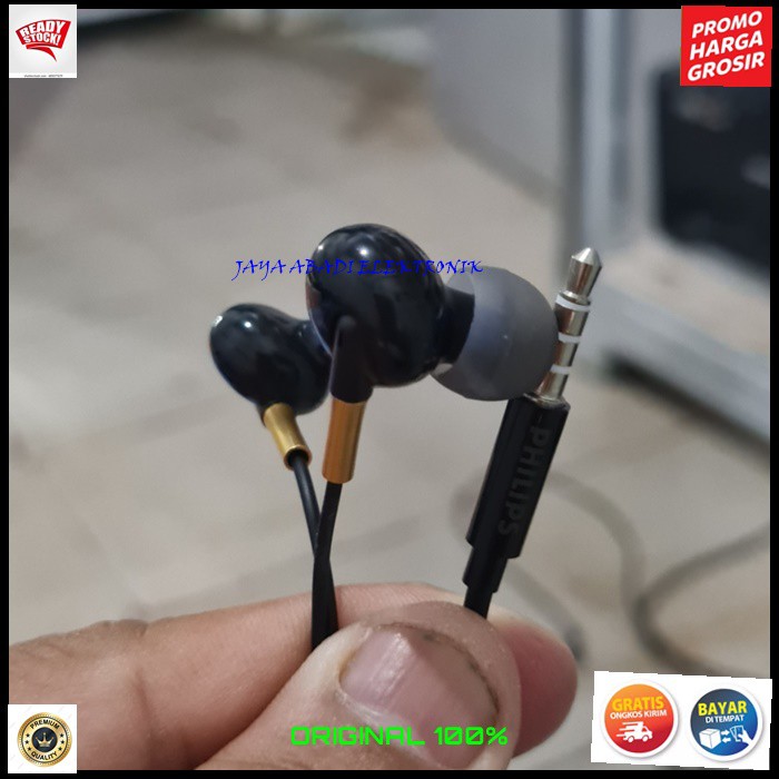 J377 PHILIPS HEADSET IN EAR 3.5 MM DOBEL BASS HANDSFREE DOUBLE BAS EARPOD SUPER HF EARPHONE SUPER PREMIUM MIC KABEL MUSIK CALL NELPON HP AUDIO SOUND SUARA VOKAL KARAOKE ORIGINAL STEREO WIRED BASS+ HEADPHONES HIFI EARPHOD HF HEADSET MIC CABLE EARPHON MUSIK