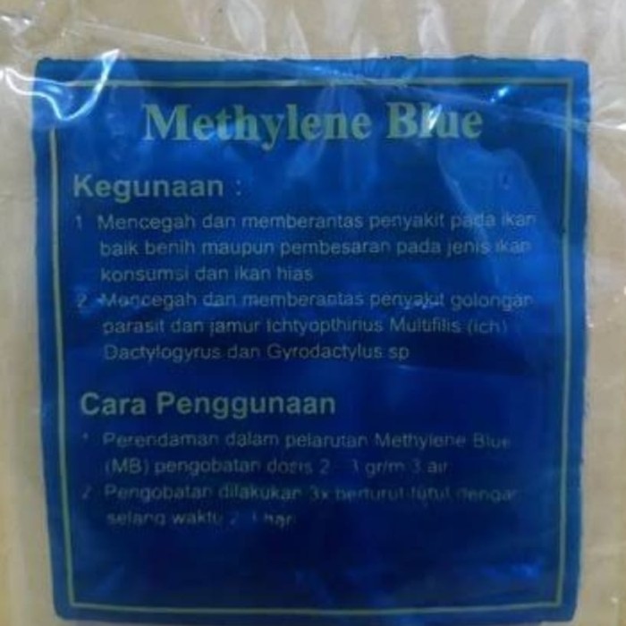obat ikan methylene blue Bubuk