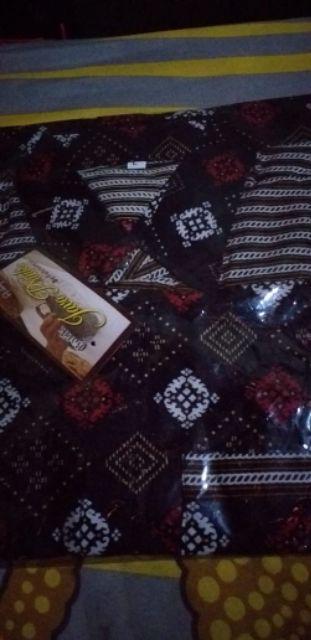 Bswart Batik Hrb026 Kenongo Hem Pendek Padi Pekalongan M L Xl Batik Pria Murah Modern Grosir