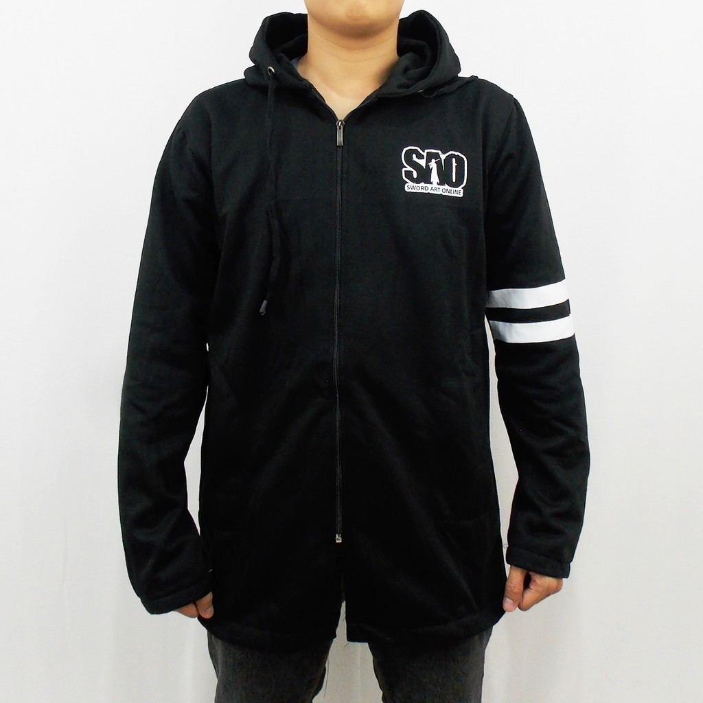 JUBAH SWORD ART ONLINE - JAKET SAO KIRITO - JAKET SWORD ART ONLINE - JAKET ANIME SAO - SWEATER SAO 1