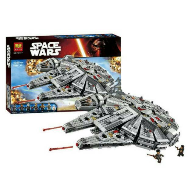 LEGO BELA 10467 STARWARS SPACE WARS MILLENIUM FALCON MURAH