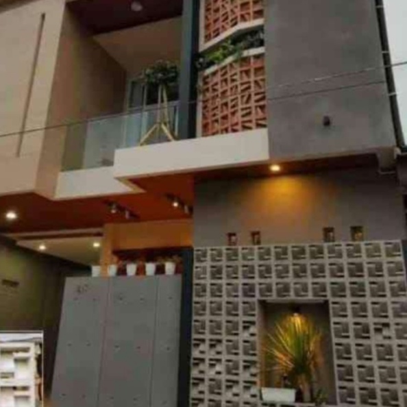 Roster loster beton minimalis dinding rumah pentilasi lubang angin udara rumah