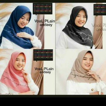 DEENAY KW 3110 HIJAB MURAH HIJAB SEGI EMPAT KONVEKSI HIJAB
