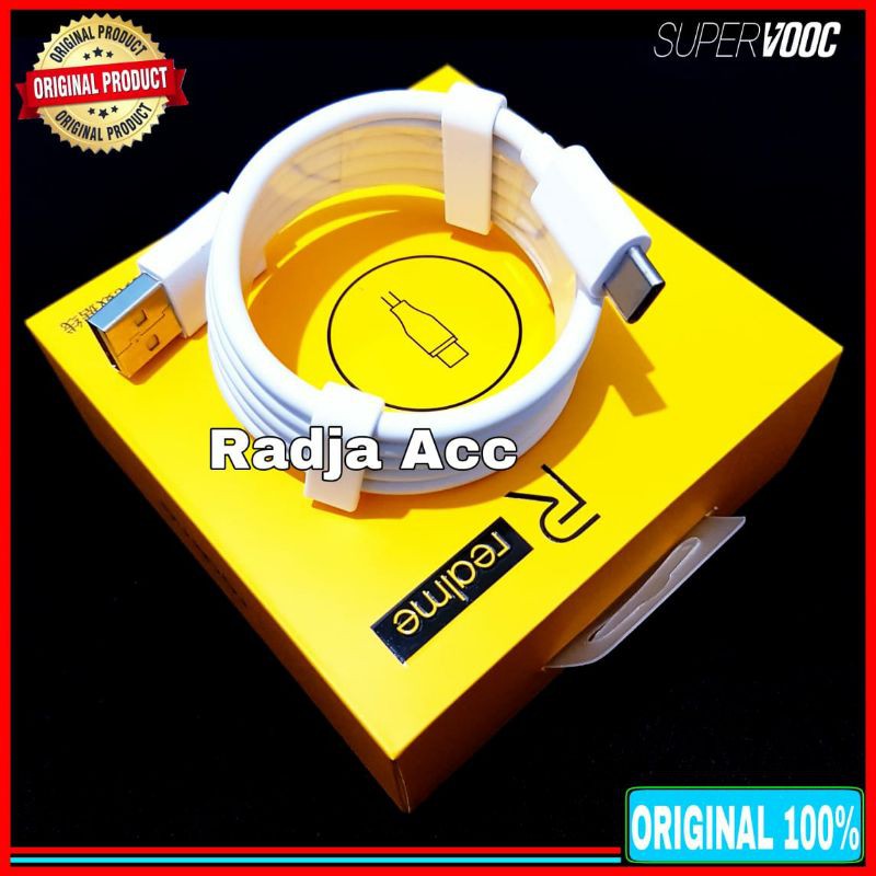 Kabel Data Realme Narzo 20 Pro 6s USB C Super Vooc Original 100% Type C