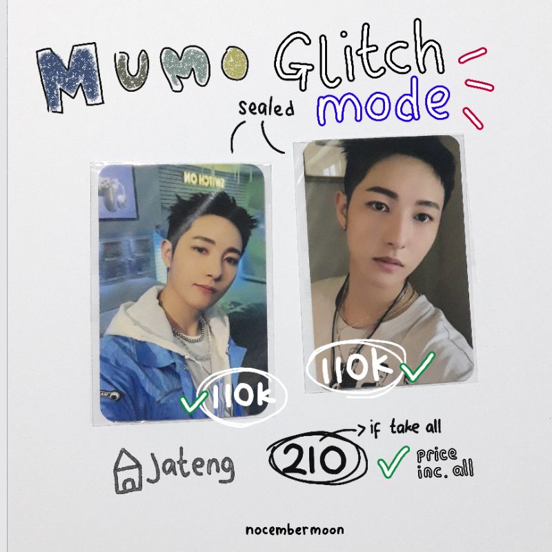 Benefit Mumo Glitch mode Renjun NCT DREAM