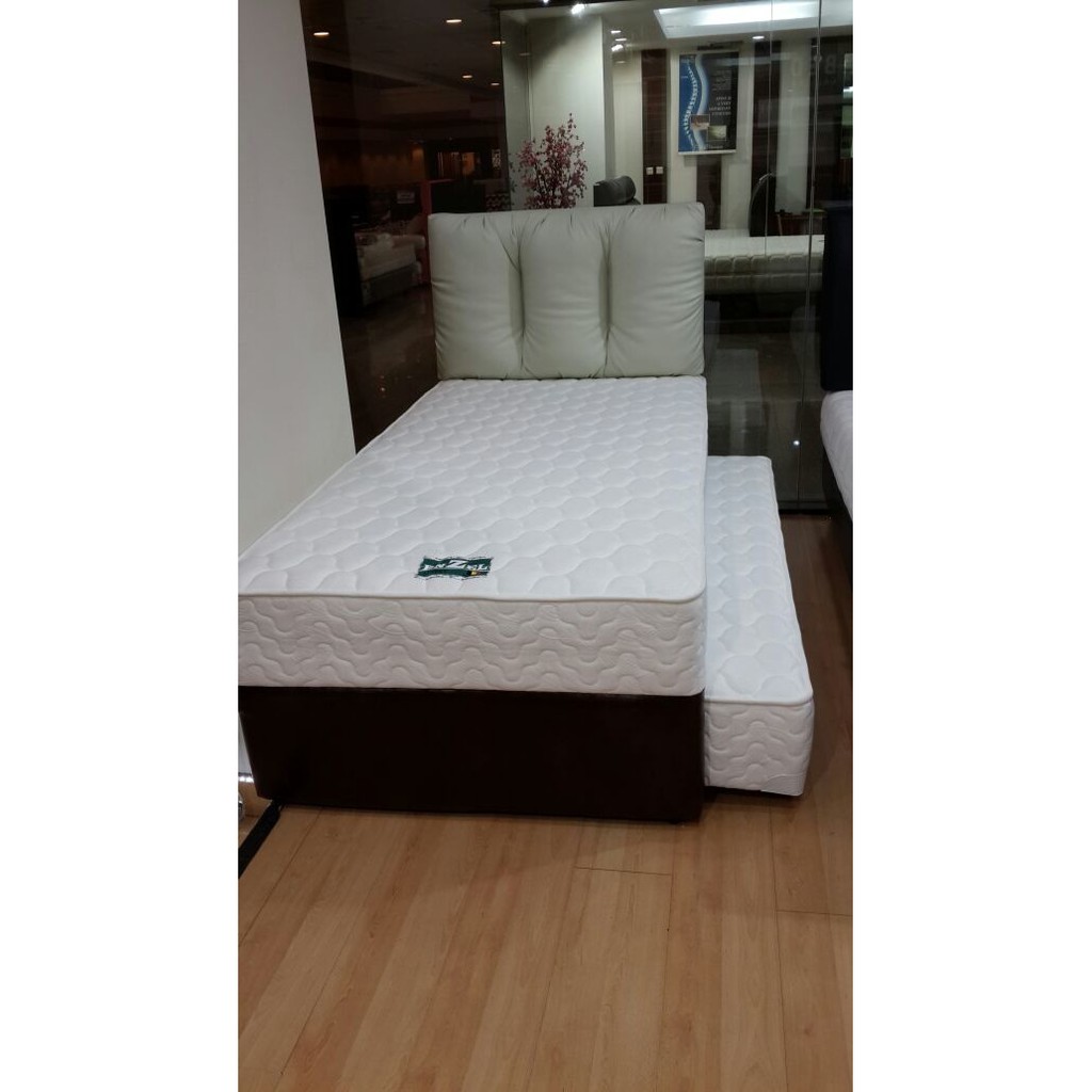 Spring Bed 2 in 1 + Divan Komplit Tanpa Spring/Per Ukuran 120x200