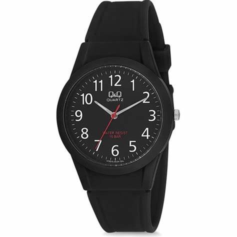 SALE Jam Tangan Unisex Sporty Casual Rubber Analog Original Q&amp;Q QNQ QQ VQ50 VQ50J Series