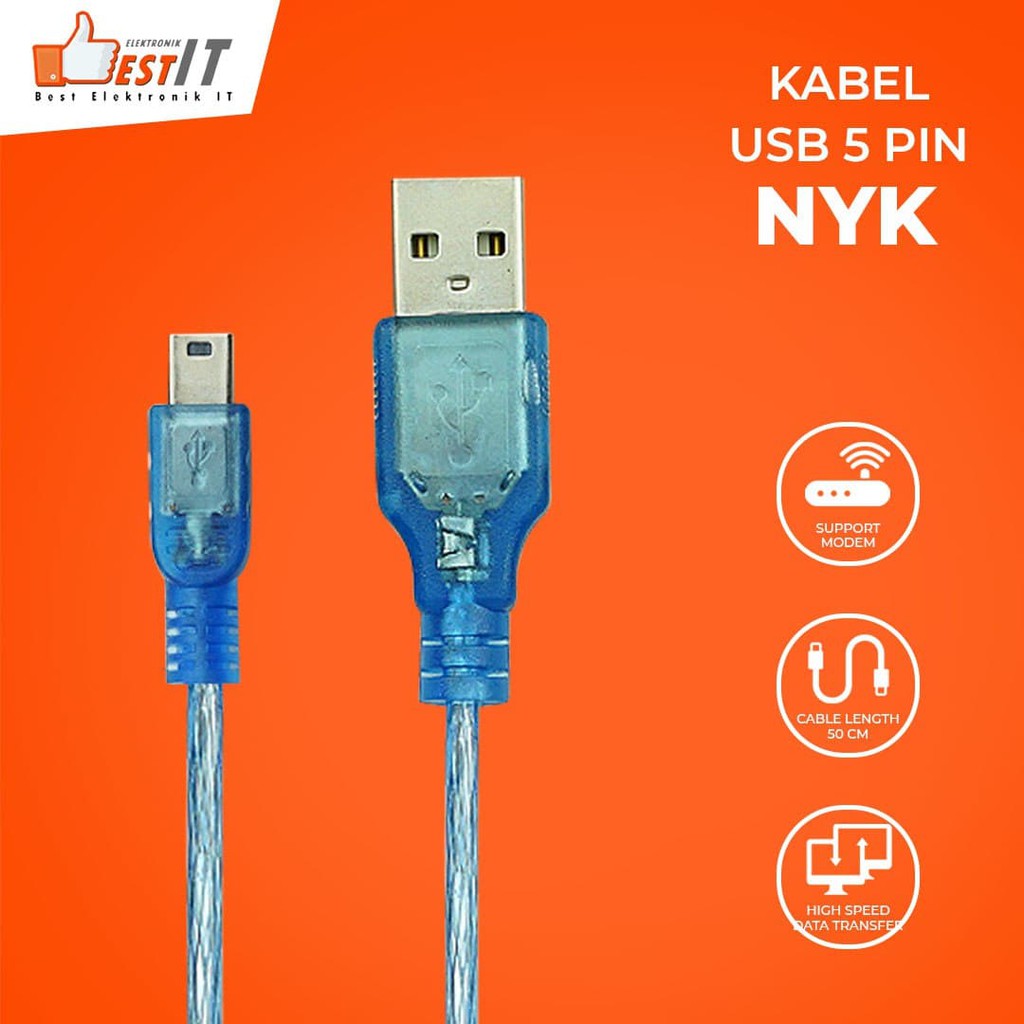 Kabel USB to 5 Pin Support Modem