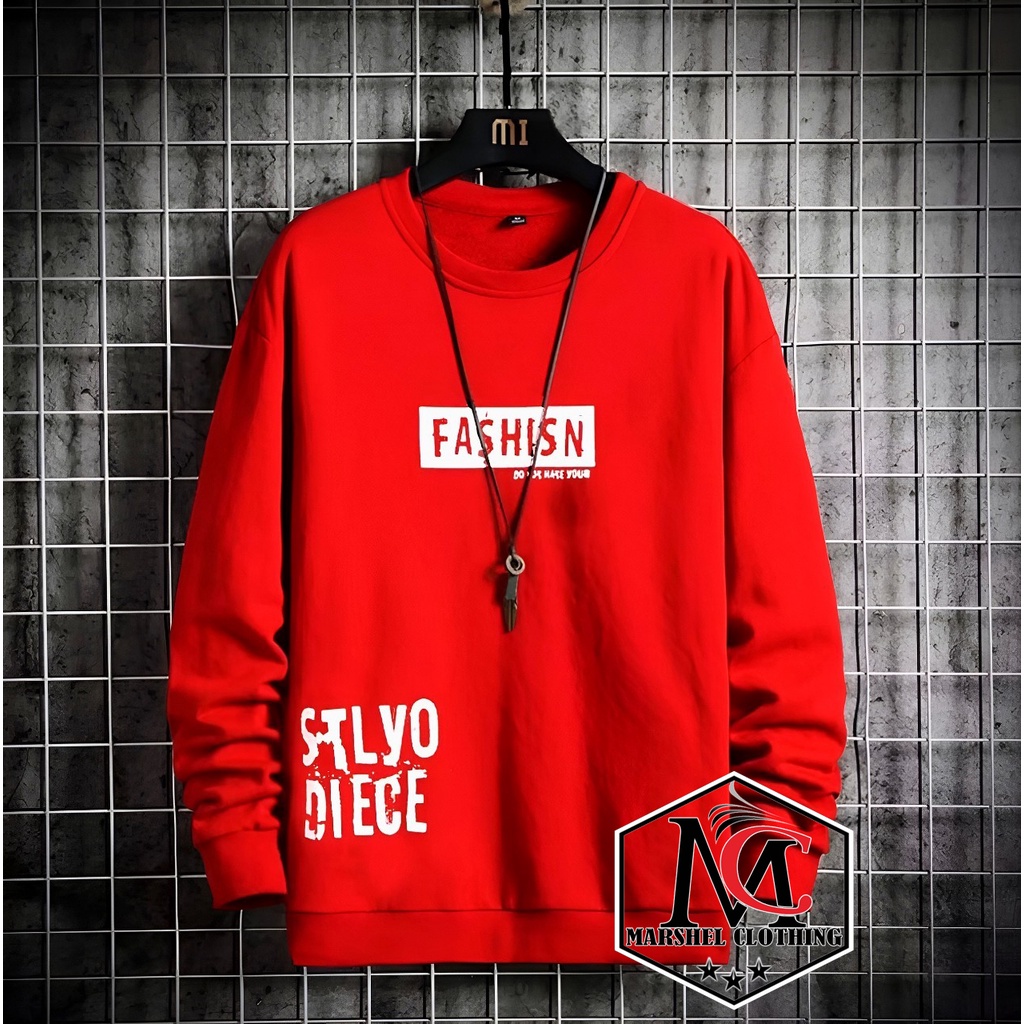 RCL - CREWNECK PRIA / STYLO DIECE / COD / MURAH / BAJU LENGAN PANJANG PRIA / BAJU DISTRO