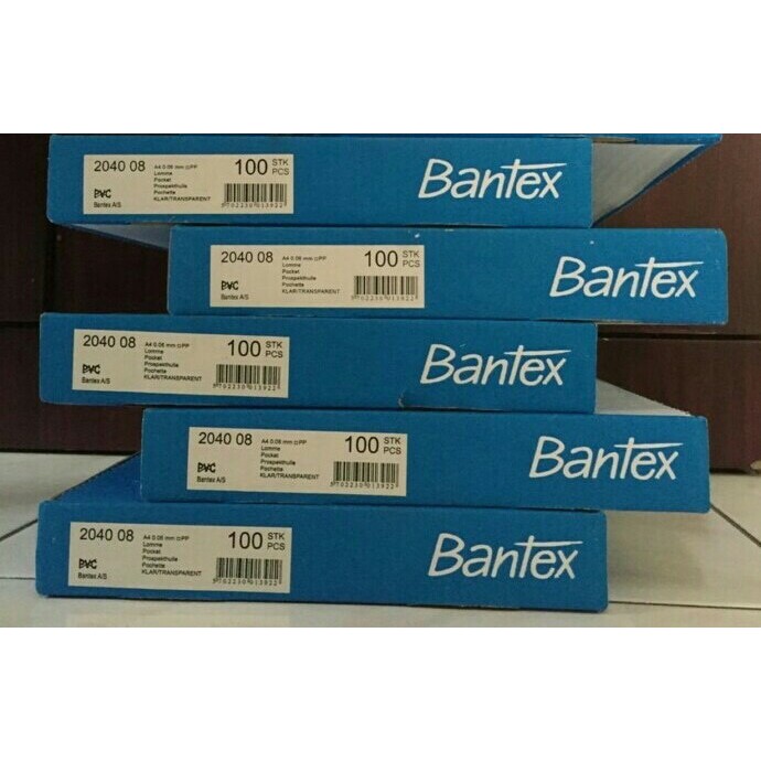 

PP Pocket Bantex A4 2040 (isi 20) +