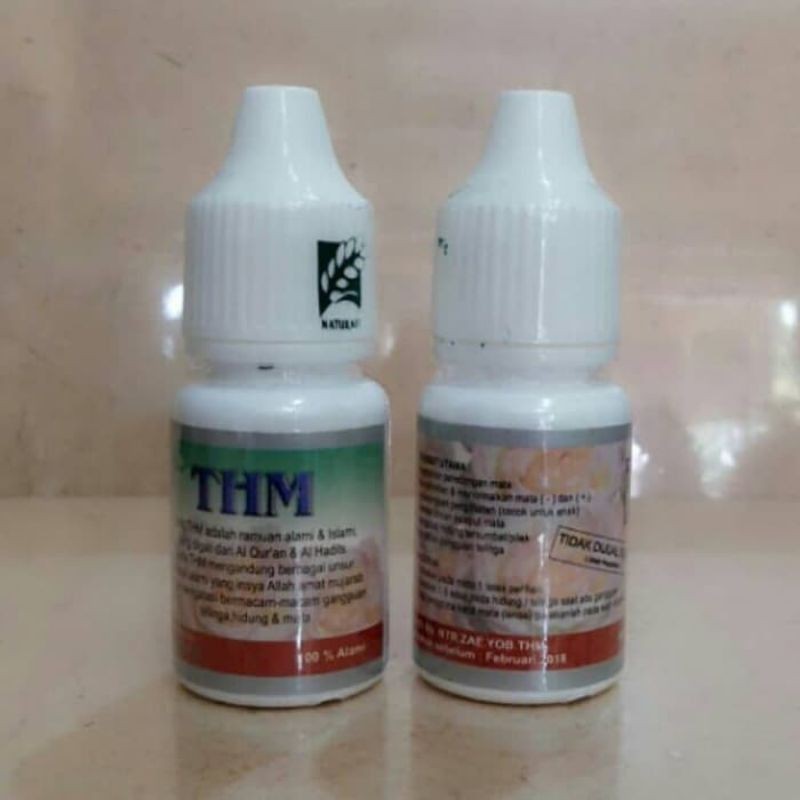 OBAT TETES MATA THM ORIGINAL / OBAT MATA THM / OBAT MATA HERBAL / OBAT MATA PLUS MINUS / THM ASLI
