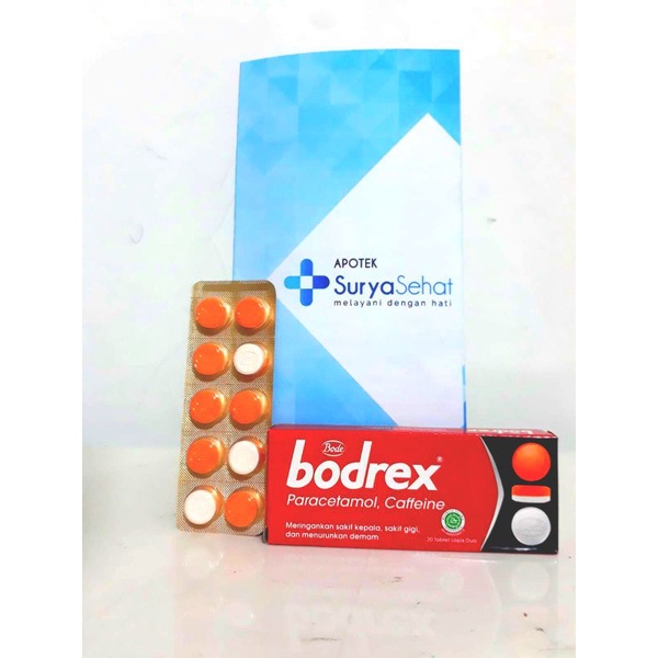 Bodrex tablet 1 strip isi 10 tablet