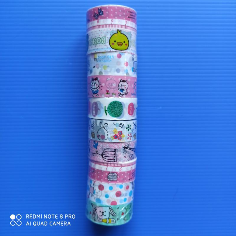 

Isolasi/solasi/solatip motif gambar lucu