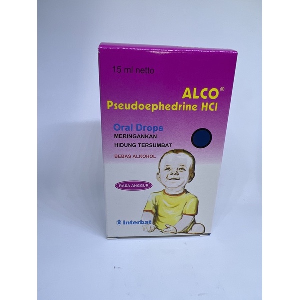 Alco Pseudoephedrine HCl Oral Drops 15 ml