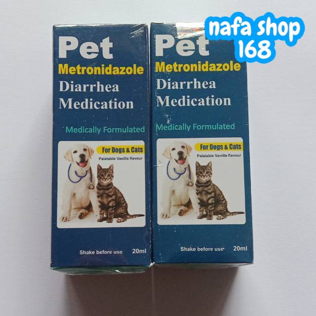 PET METRONIDAZOLE DIARRHEA -Obat Diare Anjing Kucing Kelinci Pencernaan Metronidazol Diarrhea RAID ALL PET