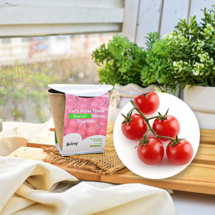 

Beleaf Pots With Benih Tomat Ceri