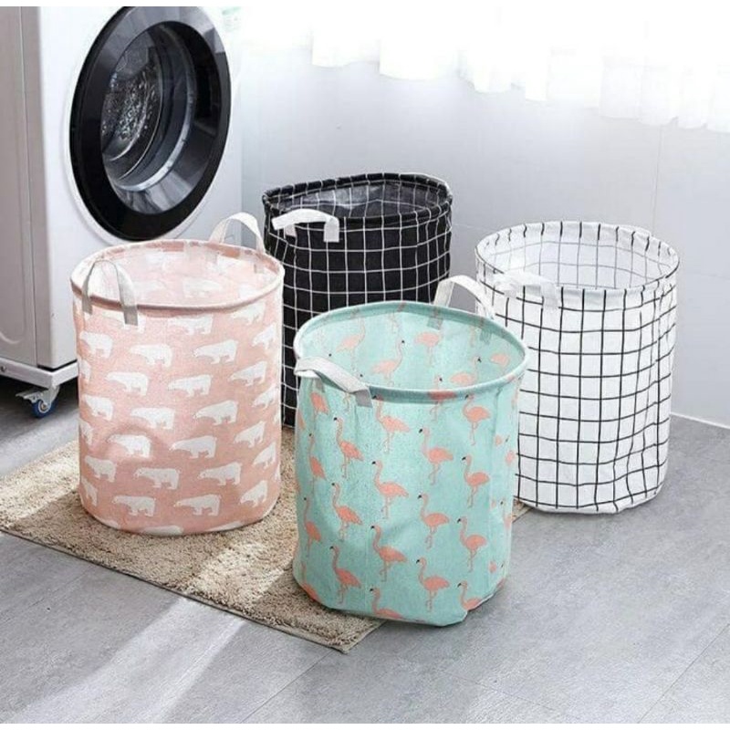 Laundry Bag Pakaian Kotor Organizer Tempat Penyimpanan