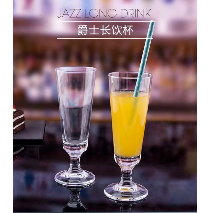 Bormioli Rocco Flute Jazz/Gelas Kaki/Gelas Wine/Gelas Kaca/Gelas Tinggi