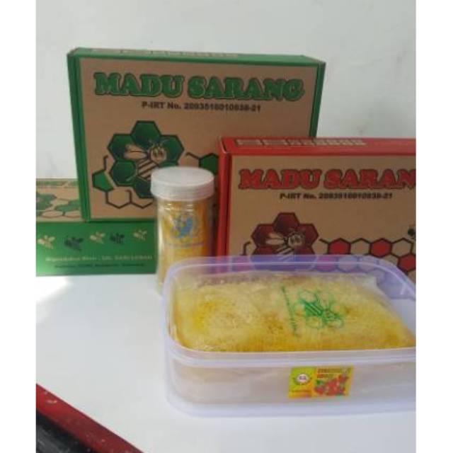 

[SIAP KIRIM] Makanan sehat Madu sarang 500grm padang