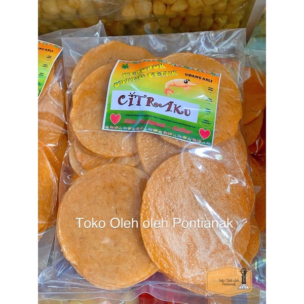 

Kerupuk Udang Asli Bulat Citra Ku 400g