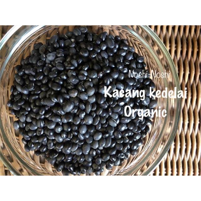 Organic kacang kedelai hitam 100gr (6m +)