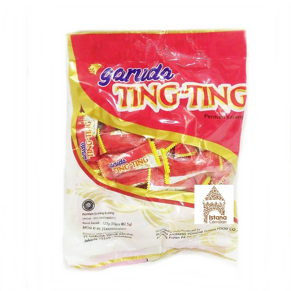 

Garuda Ting-Ting / Permen Kacang Ting Ting Isi 50 Pcs