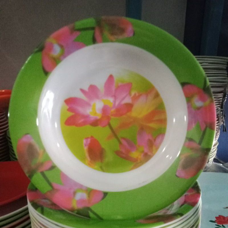 Piring Kecil/Lepek Melamine Mei Shing 5+ inch