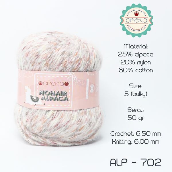 BENANG MOHAIR ALPACA / MOHAIR ALPACA YARN - 702