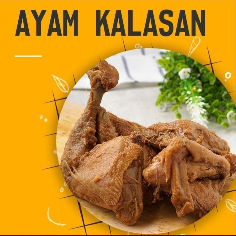 

Ayam kampung pejantan ungkep dan ayam bumbu Kuning