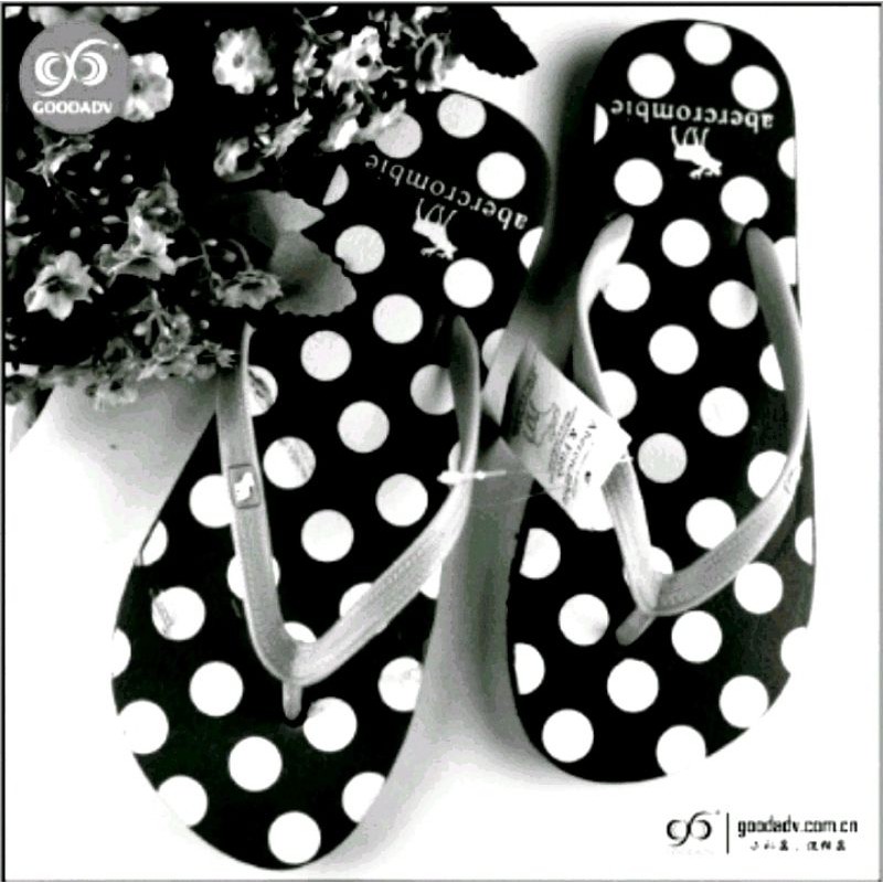 SANDAL JEPIT WANITA MOTIF POLKADOT