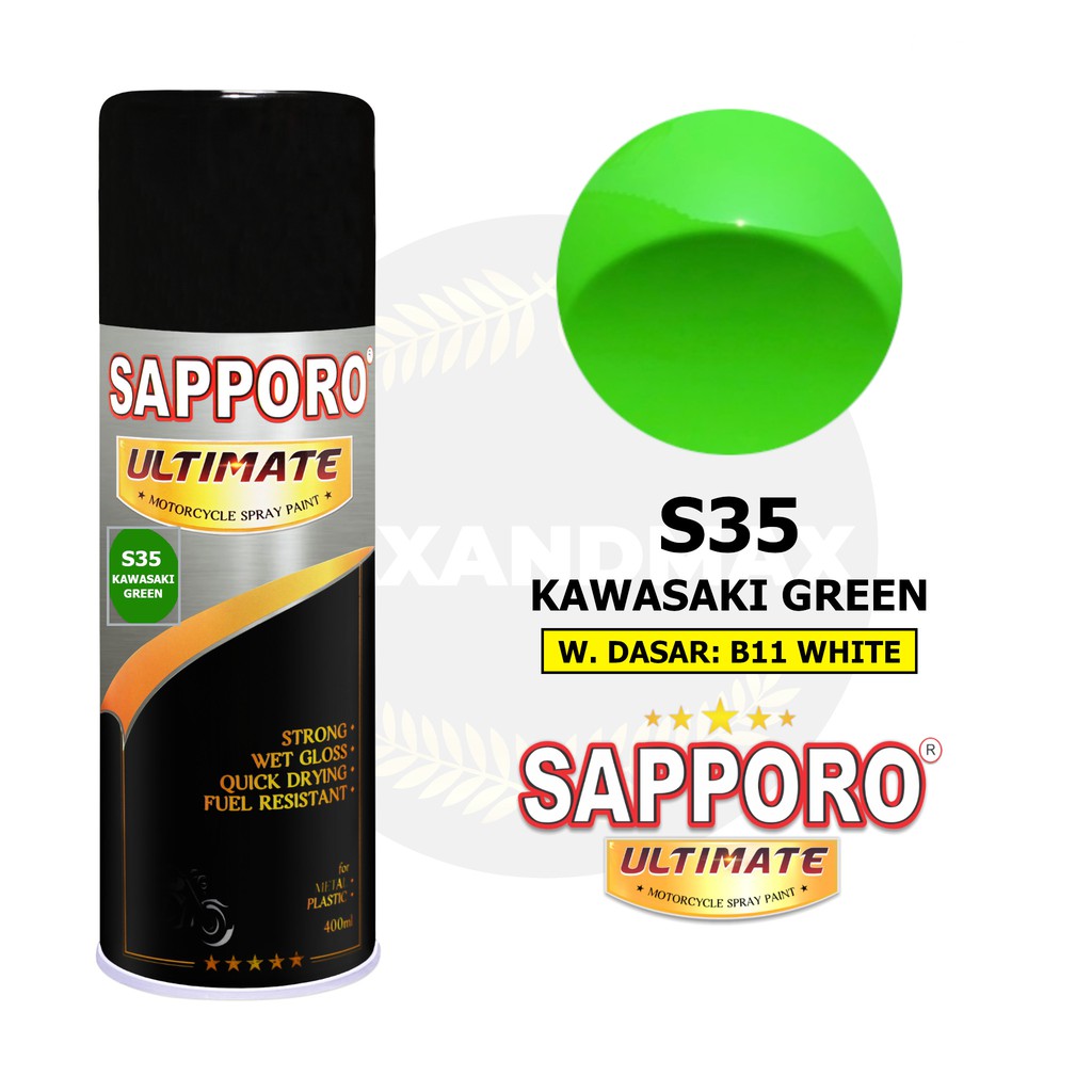 SAPPORO ULTIMATE Kawasaki Green S35 400 ml