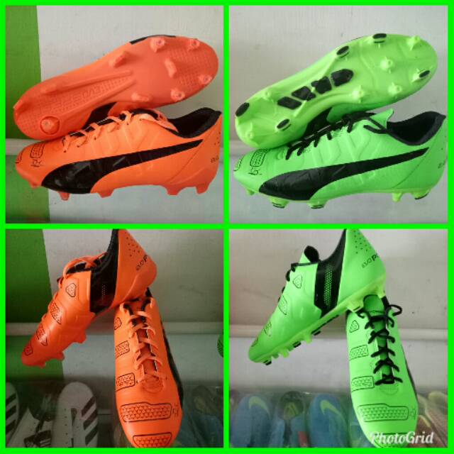 Sepatu bola komponen ory puma evospeed