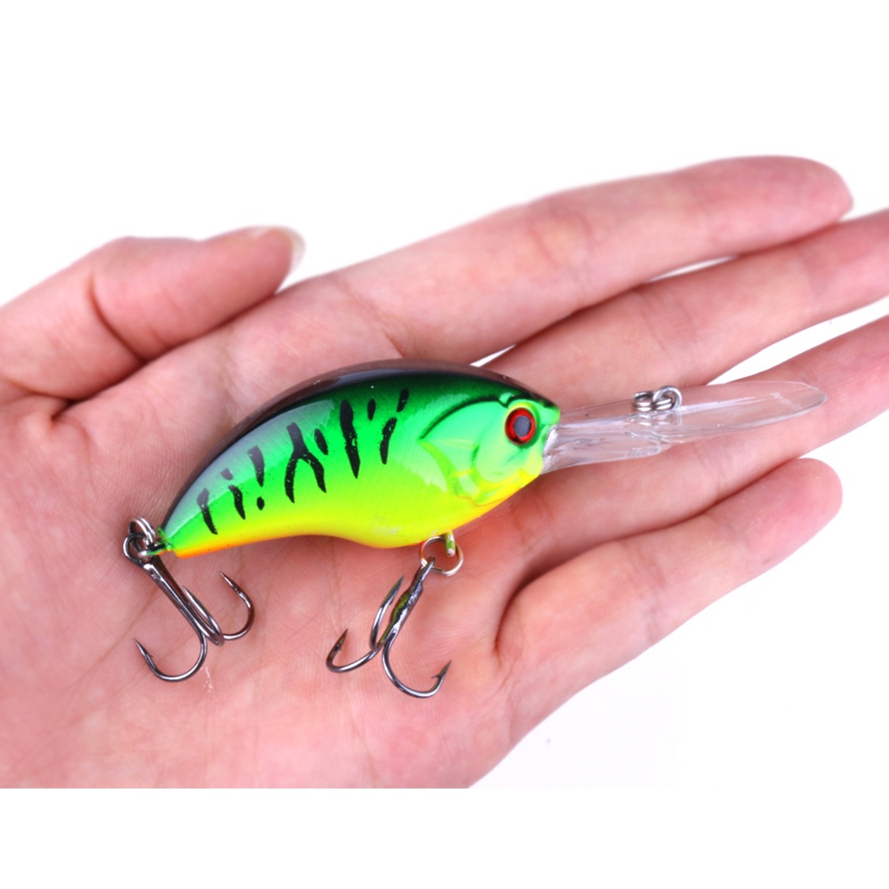 HENGJIA 10PCS Minnow Fishing Lure 9CM 13G Topwater Hard Bait Wobbler Jig Bait Crankbait Carp Striped bass Fishing tackle SwimBait