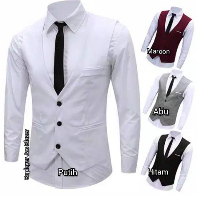 Promo Rompi Pria Termurah / rompi jas / Dalam jas nikah