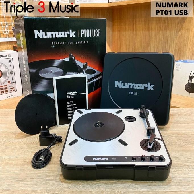 Numark PT01 USB PT-01 PT 01 USB Portable Vinyl Turntable