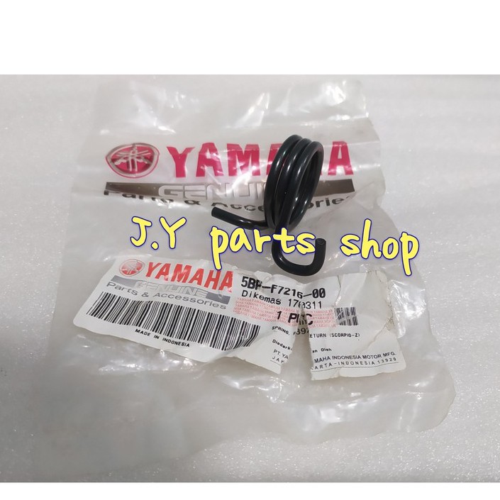 SPRING RETURN PER PEDAL INJEKAN PIJAKAN REM SCORPIO ORIGINAL YGP 5BP-F7216-00