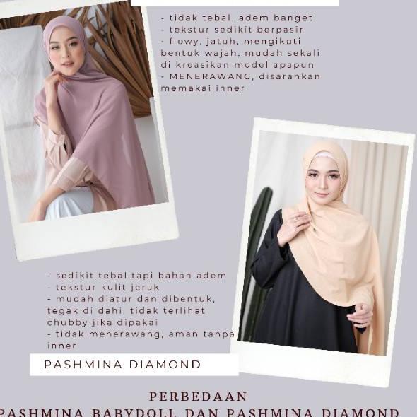 Ibaruค Pashmina Babydoll Premium Pashmina Ceruti Babydoll Pashmina Bahan Ceruti Babydoll Jahit Tepi Shopee Indonesia