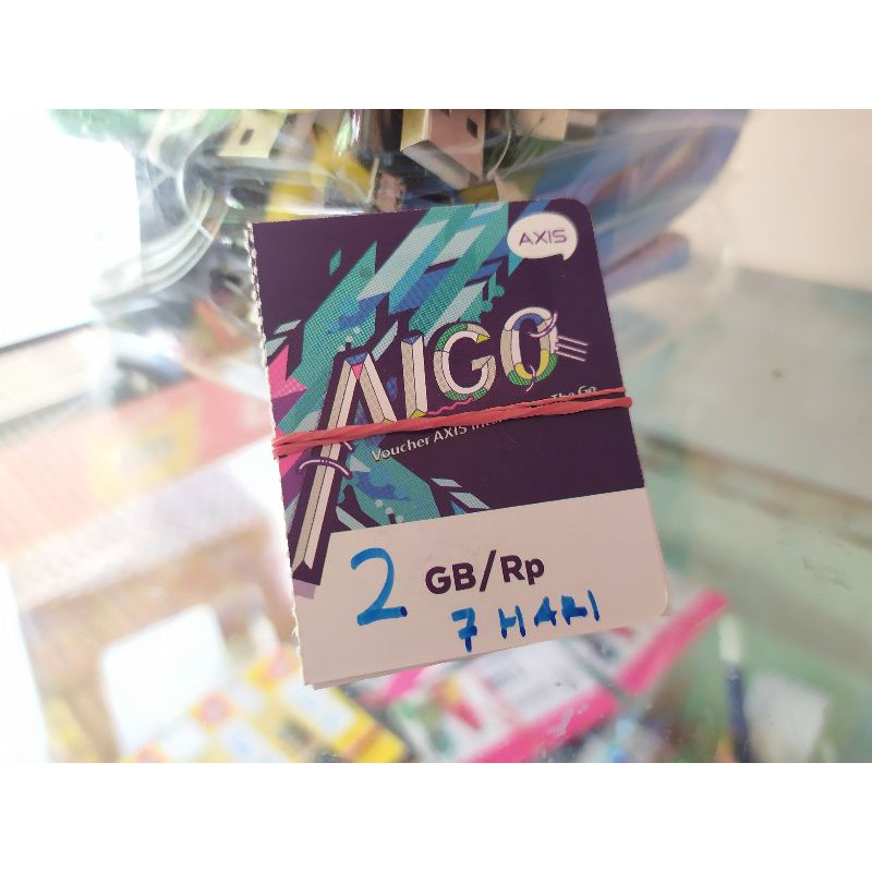 Vocer Axis 2gb 7hari NASIONAL
