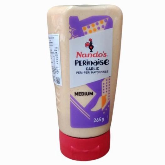 

best seller] nando's perinaise garlic mayonaise medium 265 gr/mayonaise