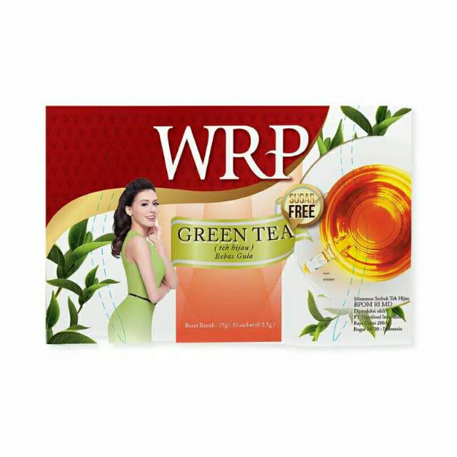 WRP DIET TEA | GREEN TEA TEH HIJAU DIET ECER SACHET